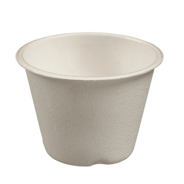 Ciotolina Bodega in polpa di canna laminata da 240 ml