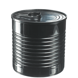 Verrine Conserve PP noir 110 ml