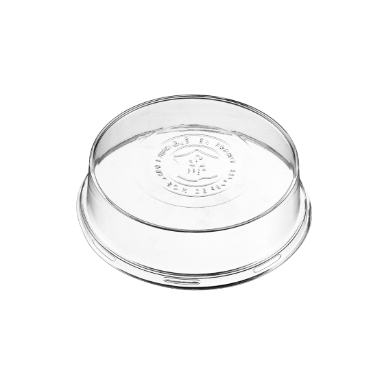 Coperchio per piatto Ninfea in RPET Ø 130 mm
