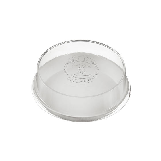 Coperchio per piatto Ninfea in RPET Ø 130 mm