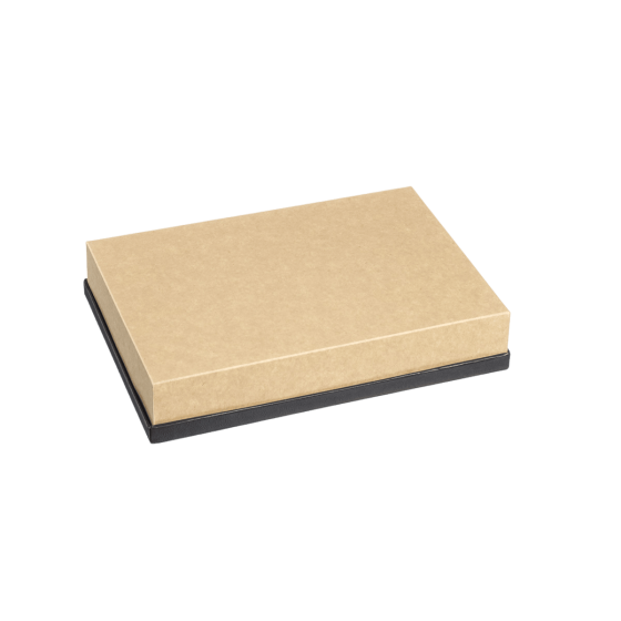 Plateau Fenix noir mat laminé 275x190 mm (Atlas 1/2)