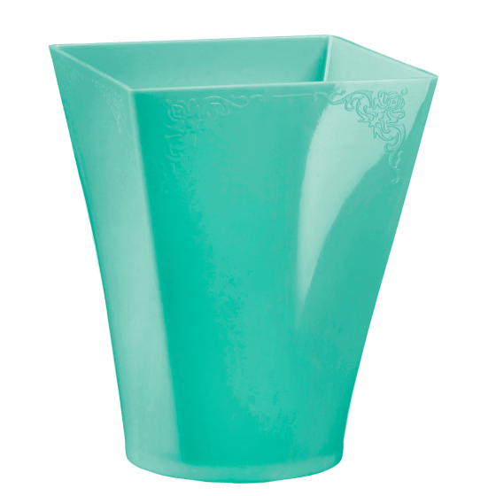 Vasetto Gustav verde acqua PS 150 ml - 6 pacchi da 4