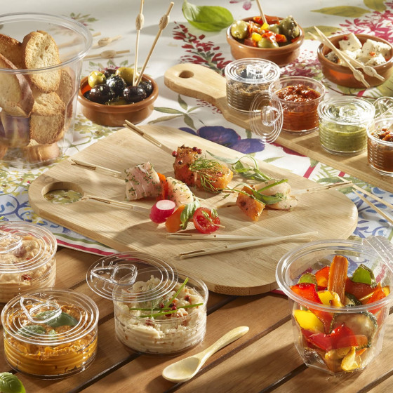 Ciotolina Conserve trasparente da 100 ml