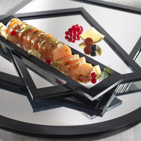 Plateau Infinity en PMMA 595x77 mm