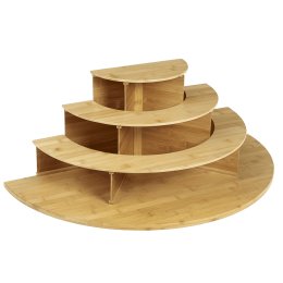 Espositore in bambù per verrine