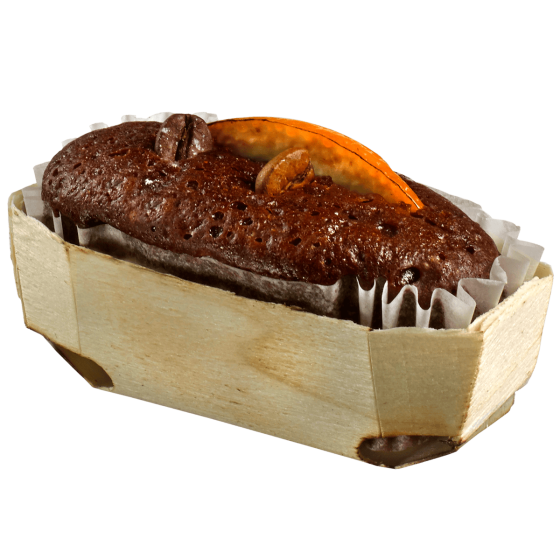 Contenitore Paneton in legno 75x35x25 mm