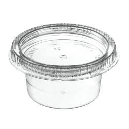 Ciotolina per salsa con coperchio avvitabile da 45 ml