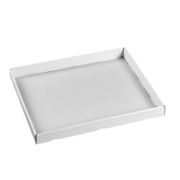 Base montée Ecokraft compact blanc brillant 331x284x30 mm