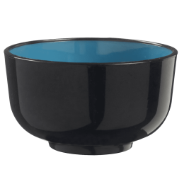 Mini bol Thaï noir et turquoise 30 ml