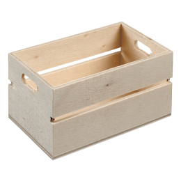 Mini-Cassetta di legno 80x50x40 mm
