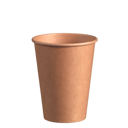 Gobelet carton brun avec lamination 415 ml