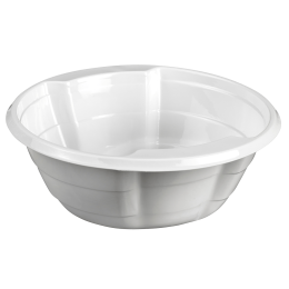 Ciotola bianca PP 600 ml - 14 pacchi da 10