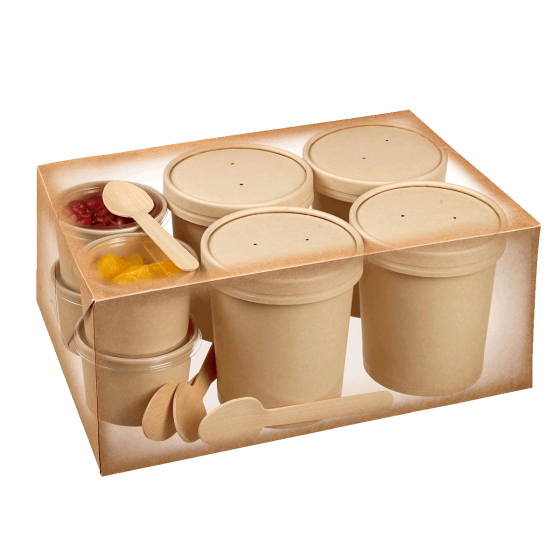 Boîte Postal Lunch 260x205x113 mm