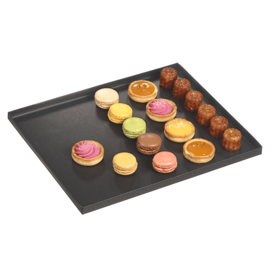 Plateau Fenix noir mat 325x265 mm (1/2 GN)