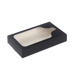 Scatola cartone con finestrella per tagliere Bistro 300x180