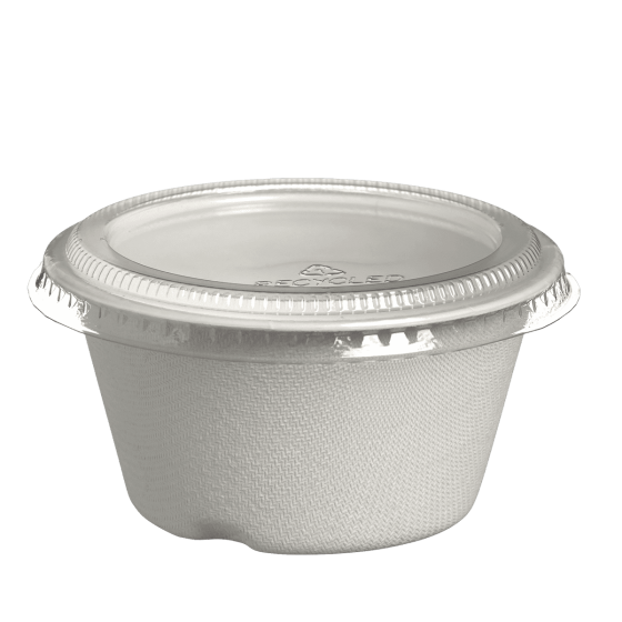 Coperchio alto per Bordega in RPET da 180 ml e 240 ml