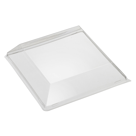 Coperchio PET per piatto Fluid da 160 x 160 mm