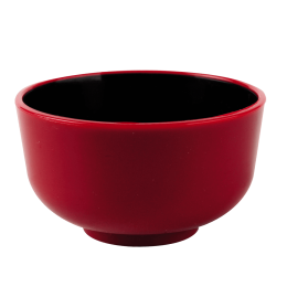 Mini bol Thaï bordeaux et noir 30 ml