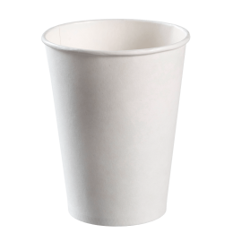 Bicchiere 100% in cartone bianco da 440 ml