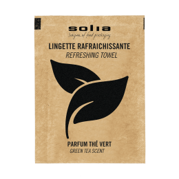 Salvietta rinfrescante al tè verde