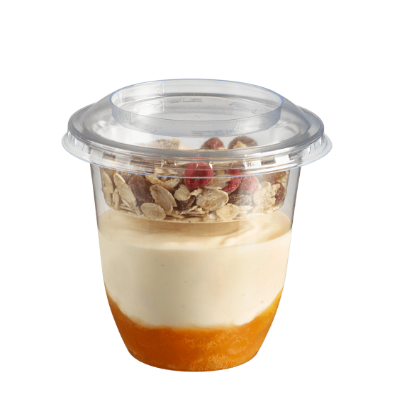 Barattolo da pasticceria trasparente da 185 ml