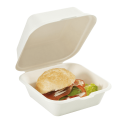 Boîte burger pulpe de canne 150x150x42 mm