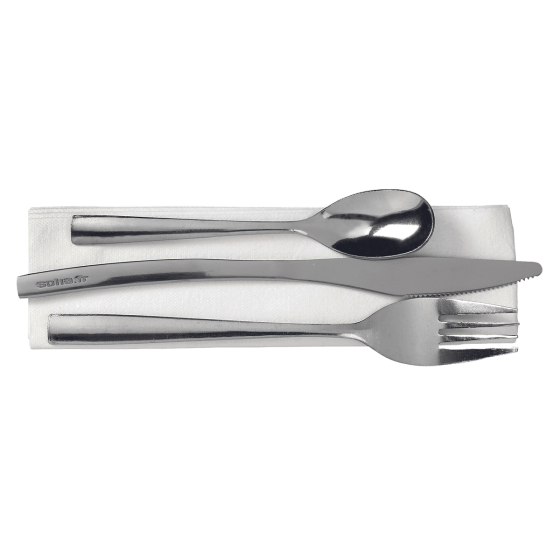 Kit di posate 4/1 in inox Premium