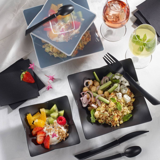 Couvercle PP pour saladier Kalypso PP 250 ml