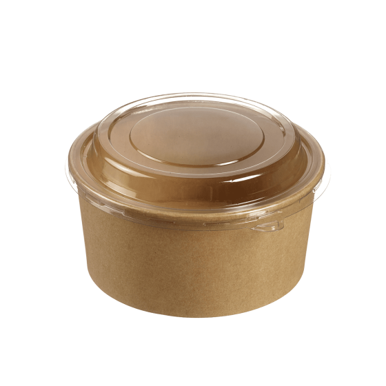 Saladier rond Ecokraft2 avec couvercle 850 ml