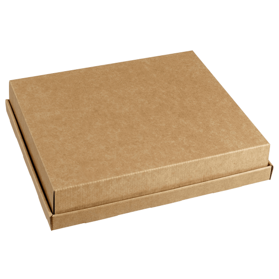 Kit vassoio pasti Ecokraft stoviglie Kanopée bianche lamin.