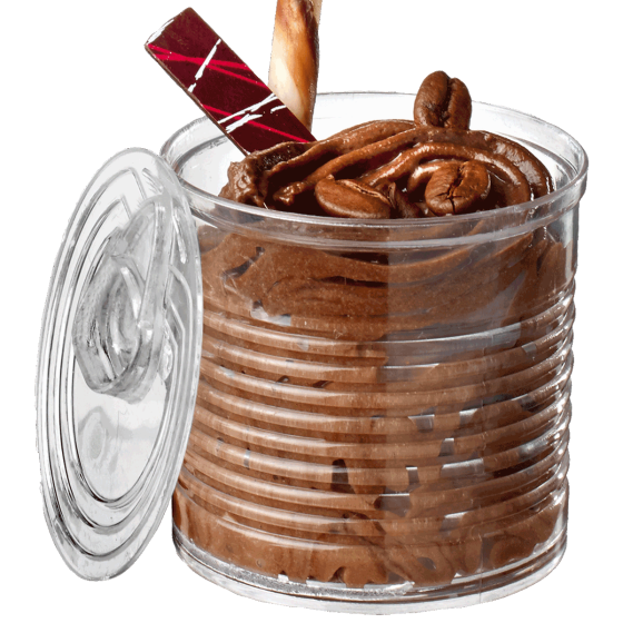 Ciotolina Conserve trasparente da 220 ml