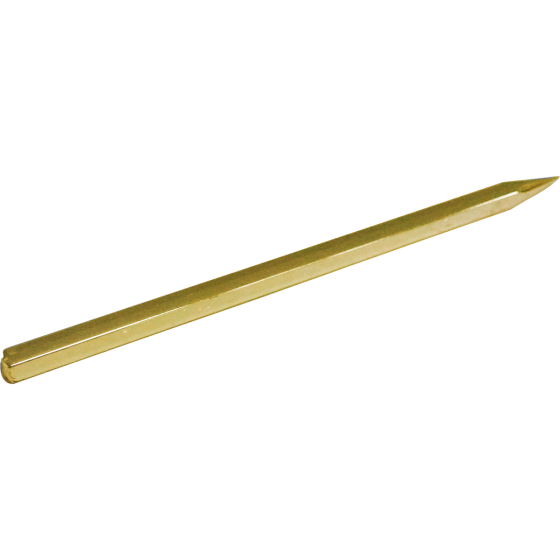 Pique brochette doré PS 90 mm