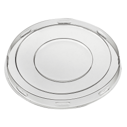 Couvercle PET pour verre double paroi 240 ml