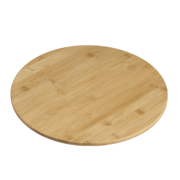 Piastra tonda di presentazione in bambù Ø340 mm