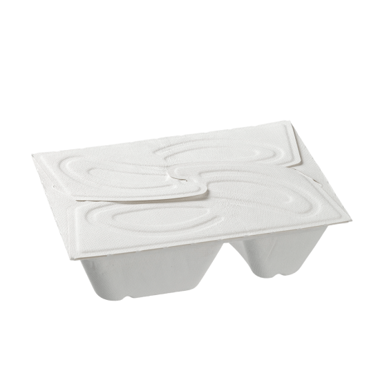 Vaschetta Quantum con chiusura incrociata 375+490 ml