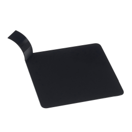 Alzata per pasticceria Palet' quadrata nera 80x80x20 mm