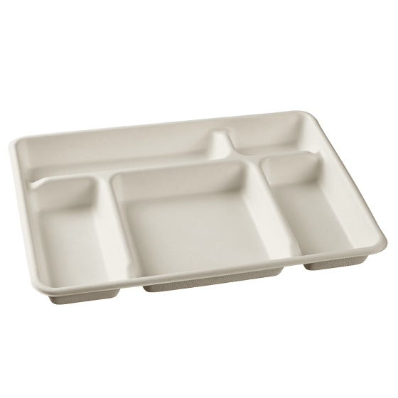 Vassoio a 5 scomparti 320x230 mm