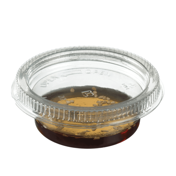 Ciotolina per salsa con coperchio avvitabile da 30 ml