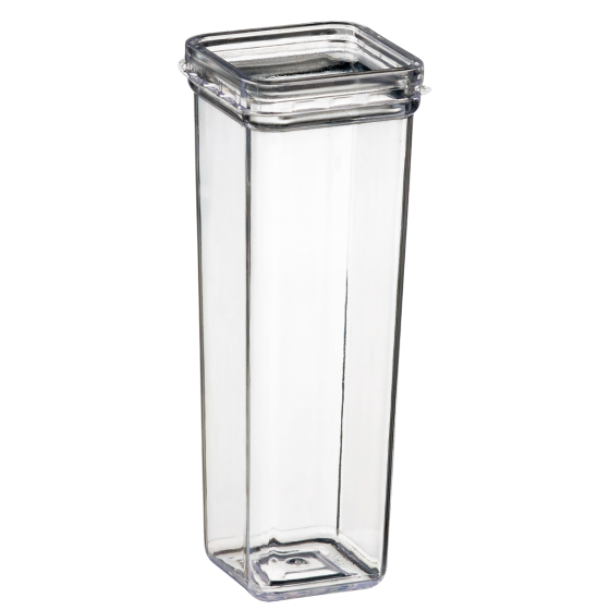 Pot tradition carré avec couvercle 220 ml