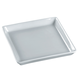 Assiette Quartz céramique 130x130x16 mm