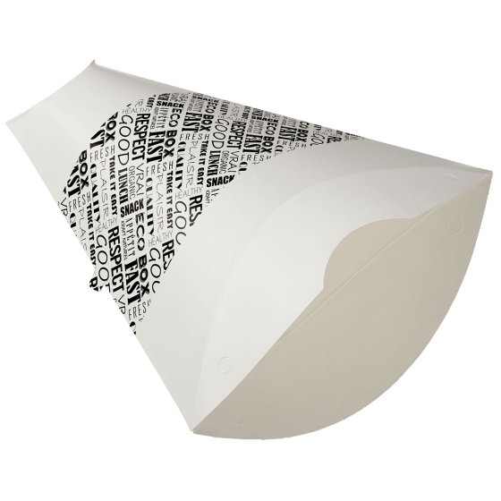 Scatola per crêpe District da 235 x 60 x 169 mm