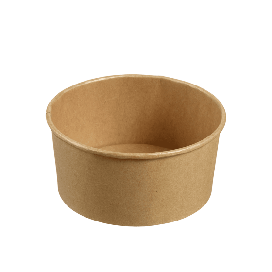 Insalatiera tonda Ecokraft2 con coperchio da 850 ml