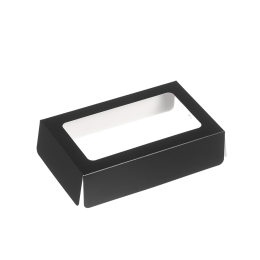 Coperchio nero con finestra per vassoio Fenix 1/4 GN