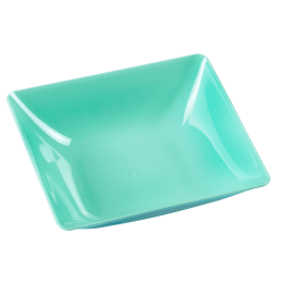 Coupelle Fluid' vert d'eau PS - 10 paquets de 6