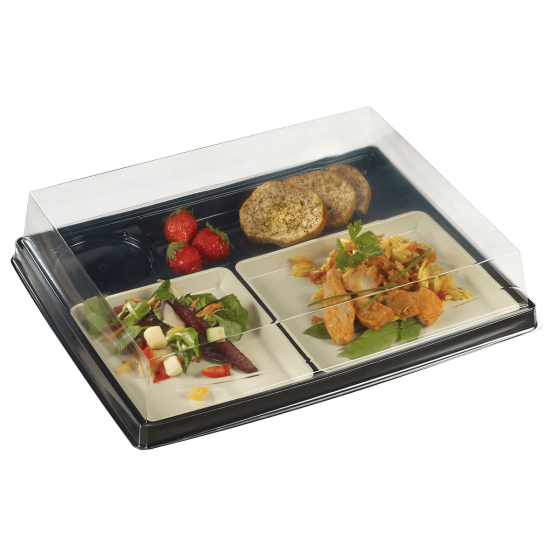 Vassoio Ecolia con 3 scomparti