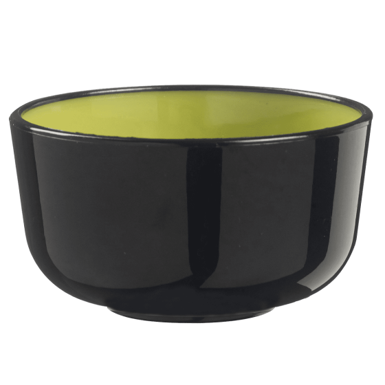Mini-ciotola Thai gialla e nera da 30 ml