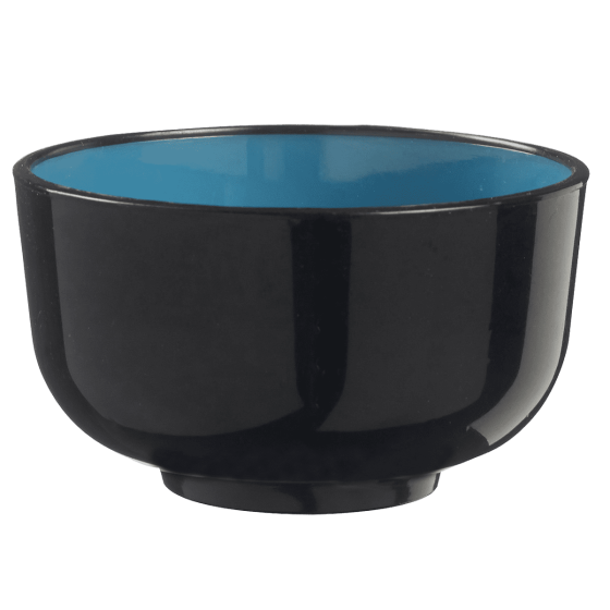 Mini bol Thaï noir et turquoise 30 ml