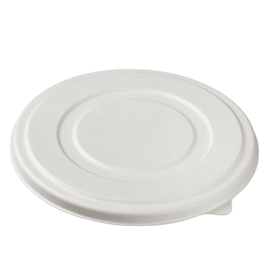 Coperchio per piatto tondo in polpa di canna 1.090 ml