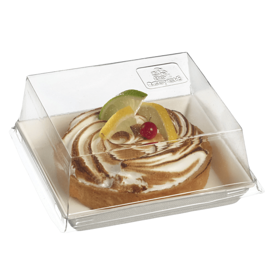 Piatto Quartz in polpa di canna da 110 x 110 mm