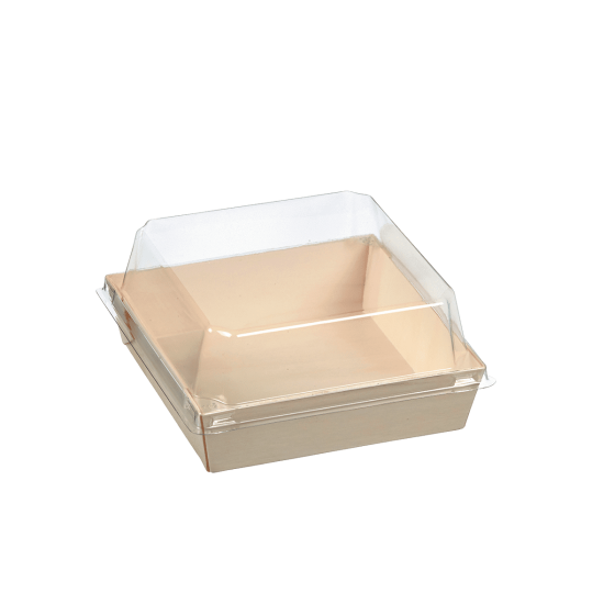 Vaschetta in legno laminato e coperchio da 320 ml